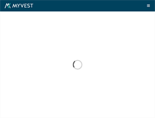 Tablet Screenshot of myvest.com